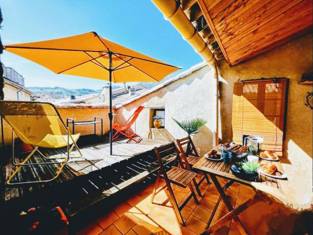 La Terrasse D'Olea, Au Coeur Du Village Buis-les-Baronnies Ngoại thất bức ảnh