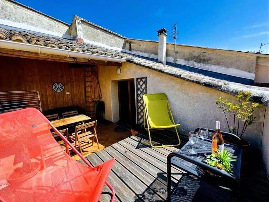 La Terrasse D'Olea, Au Coeur Du Village Buis-les-Baronnies Ngoại thất bức ảnh