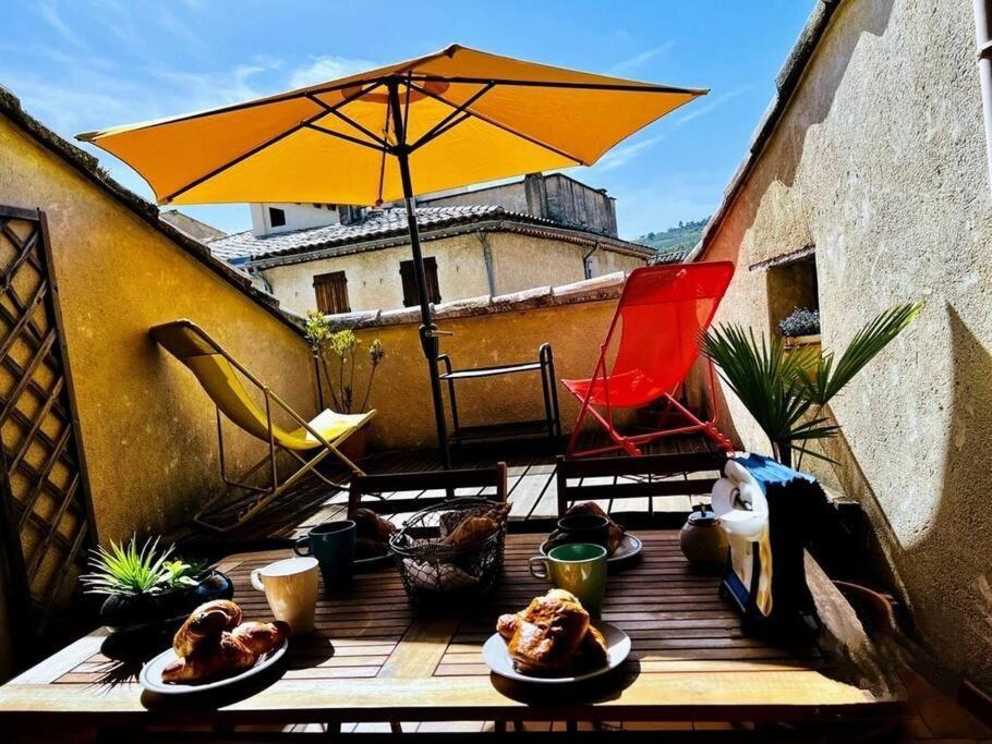 La Terrasse D'Olea, Au Coeur Du Village Buis-les-Baronnies Ngoại thất bức ảnh