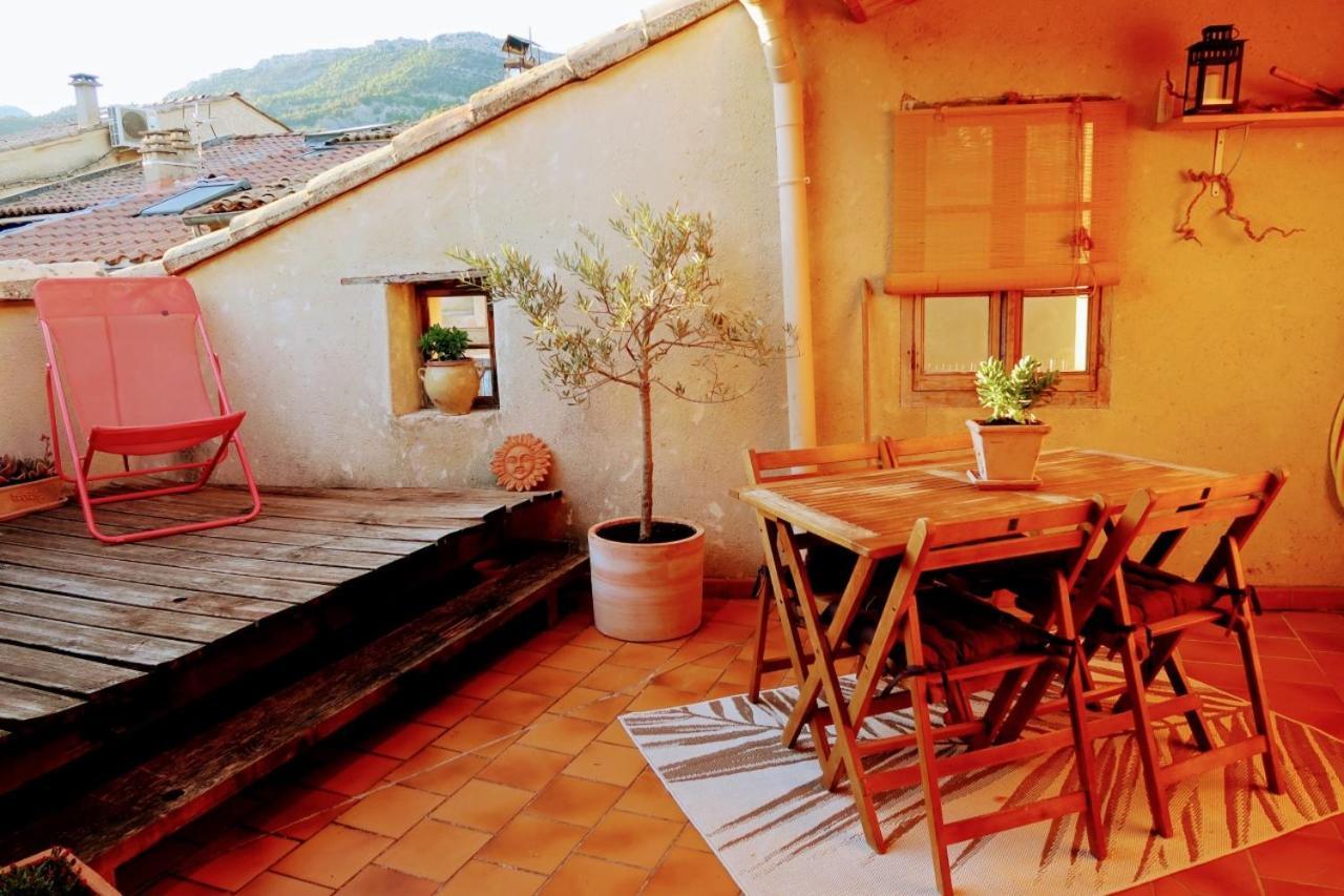 La Terrasse D'Olea, Au Coeur Du Village Buis-les-Baronnies Ngoại thất bức ảnh
