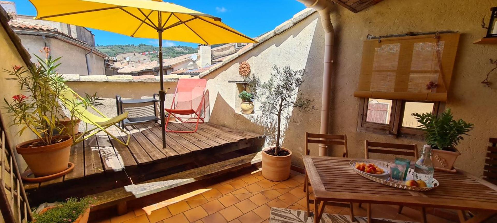La Terrasse D'Olea, Au Coeur Du Village Buis-les-Baronnies Ngoại thất bức ảnh