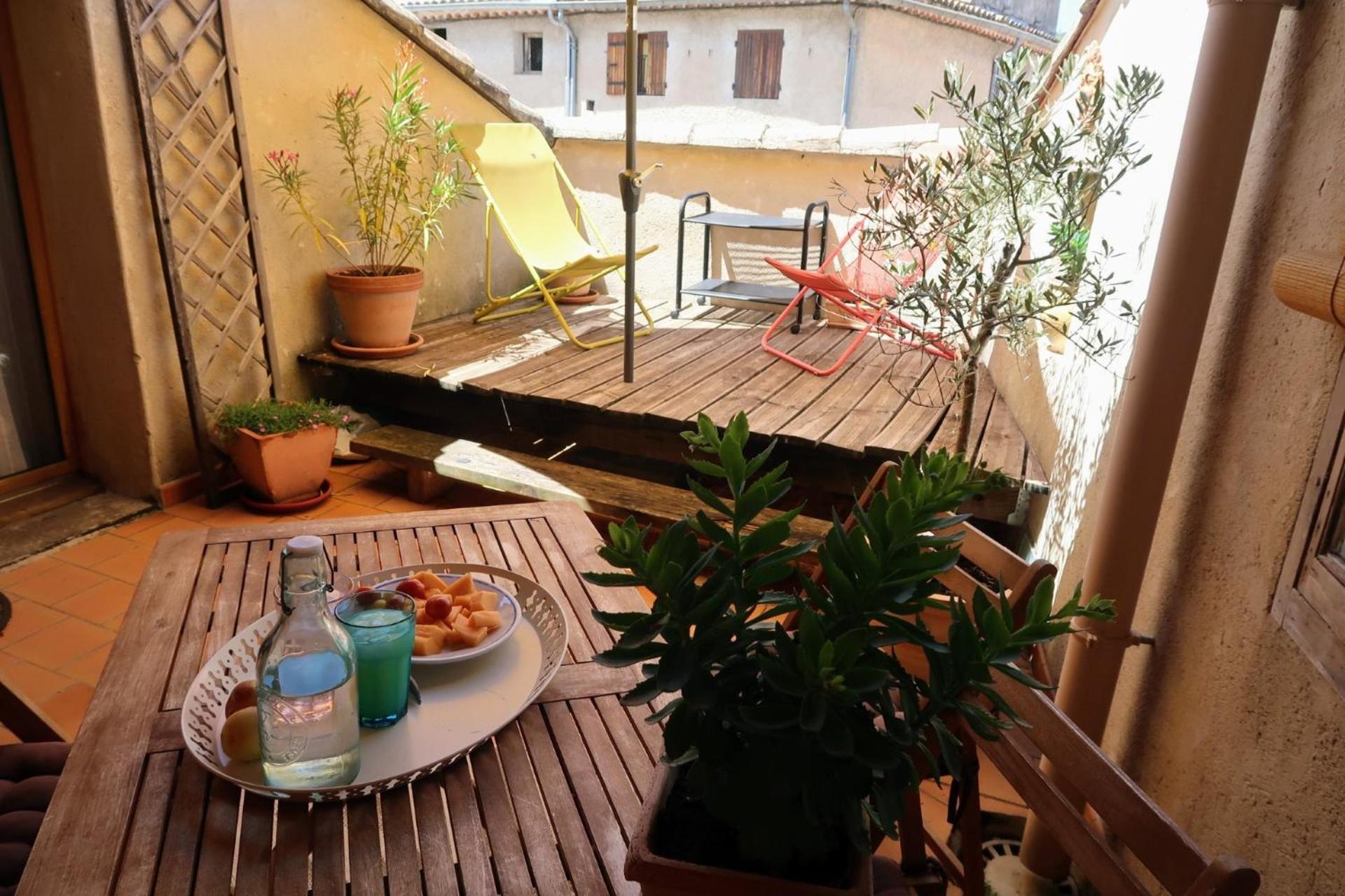 La Terrasse D'Olea, Au Coeur Du Village Buis-les-Baronnies Ngoại thất bức ảnh